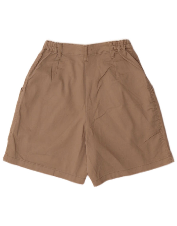 Pantaloncini casual con ancoraggio a vita alta da donna LEE US 4 Small W24 Cotone Beige