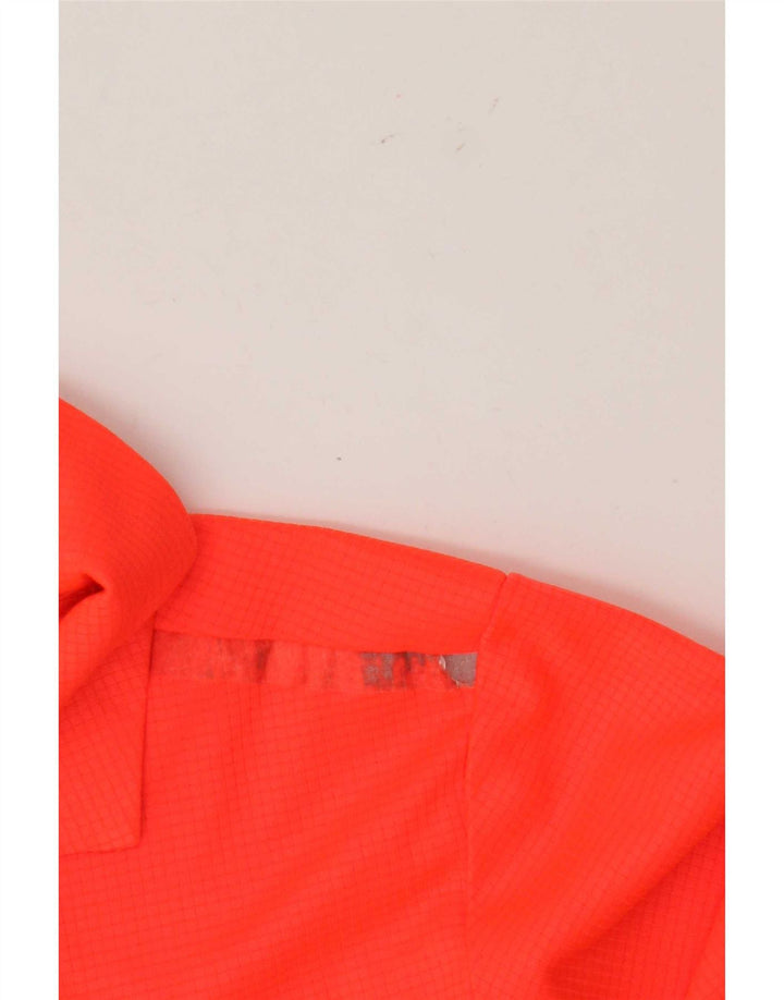 Polo da uomo Puma Small arancione in poliestere