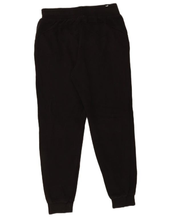 Pantaloni da tuta da donna Puma Joggers UK 14 Medium Black Cotton