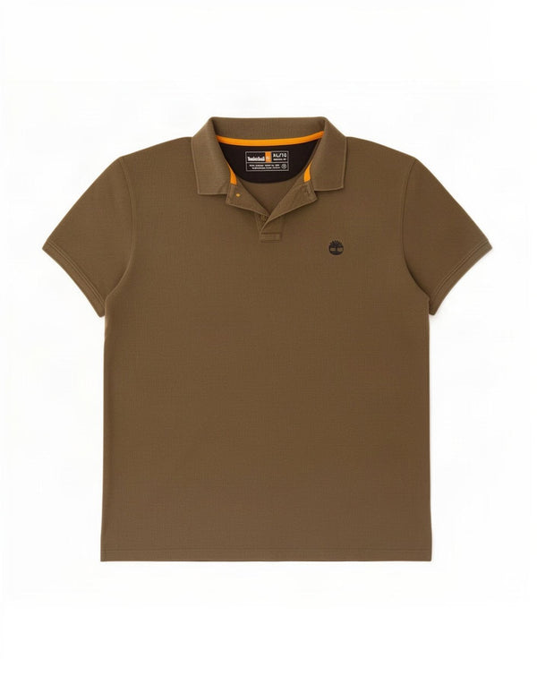 Polo Timberland da uomo vestibilità regolare XL in cotone kaki