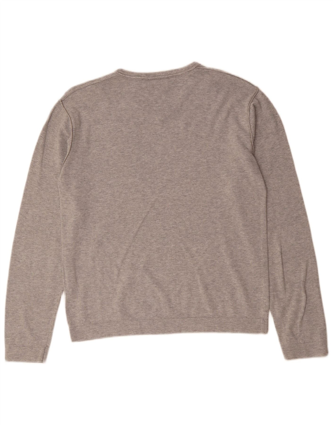 Maglione da donna con scollo a V QUIKSILVER UK 14 Cotone grigio medio