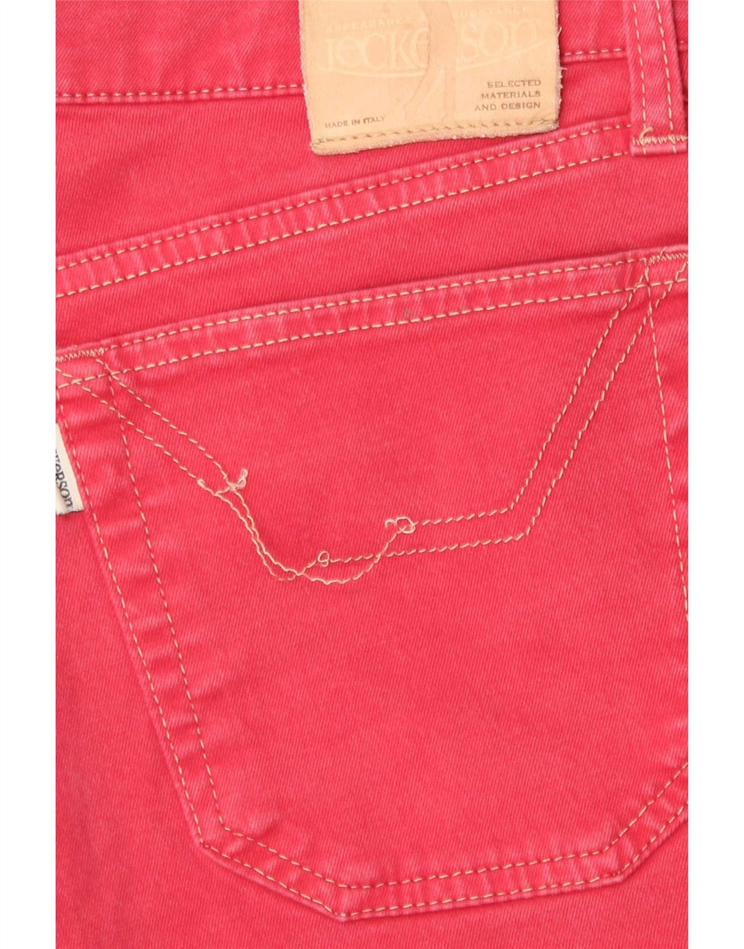 Jeans slim da uomo Jeckerson W30 L27 Bordeaux