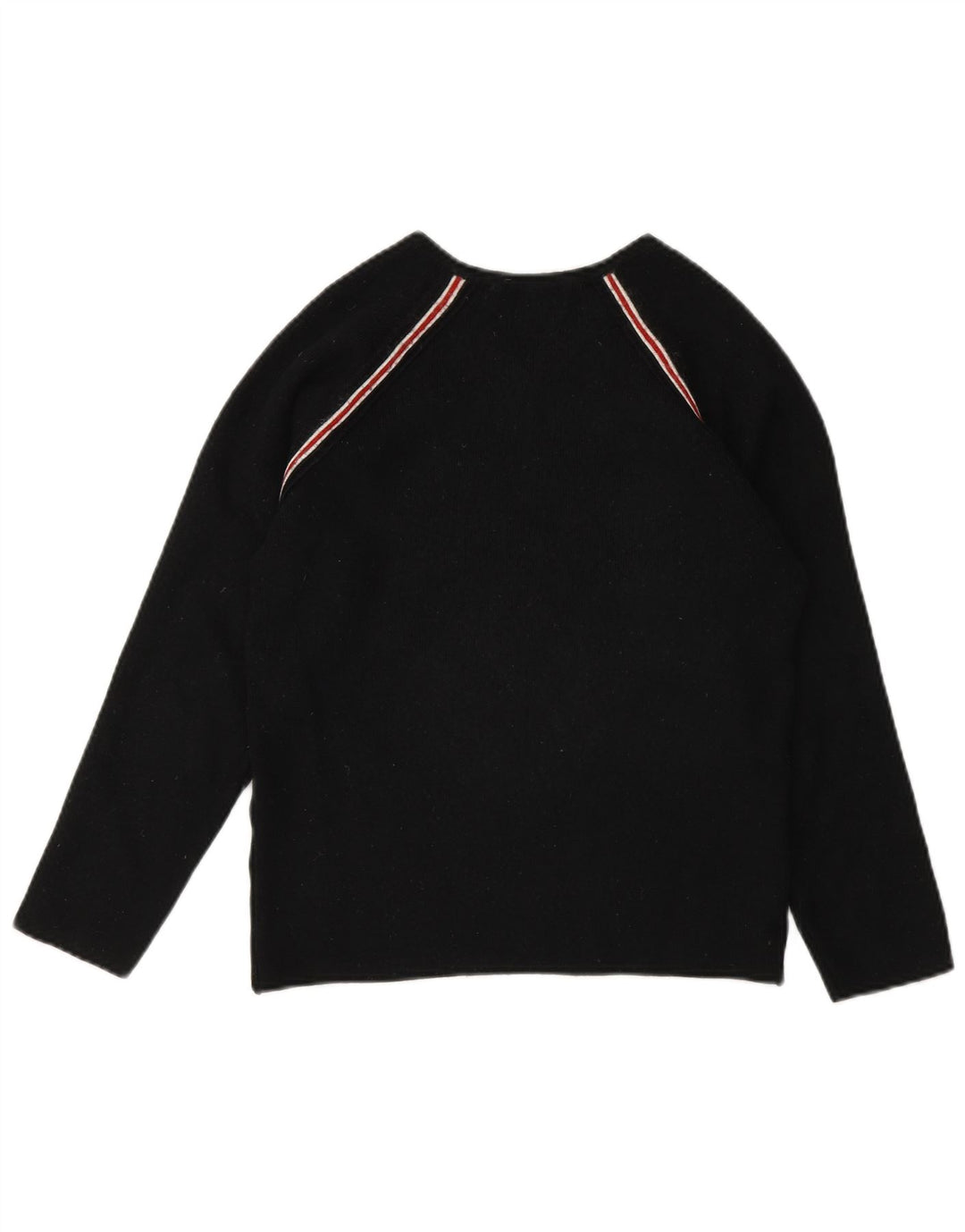Maglione maglione con scollo a V da donna Marks & Spencer UK 8 piccolo nero