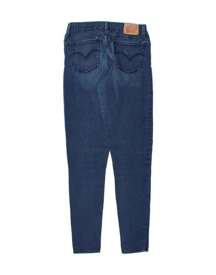 LEVI'S Womens 710 Super Skinny Jeans W29 L30 Navy Blue Vintage Levi's and Second-Hand Levi's from Messina Hembry 