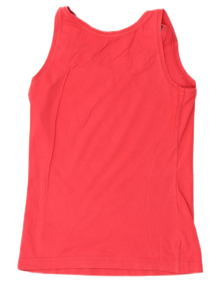 Canotta Reebok da donna UK 12 cotone rosa medio