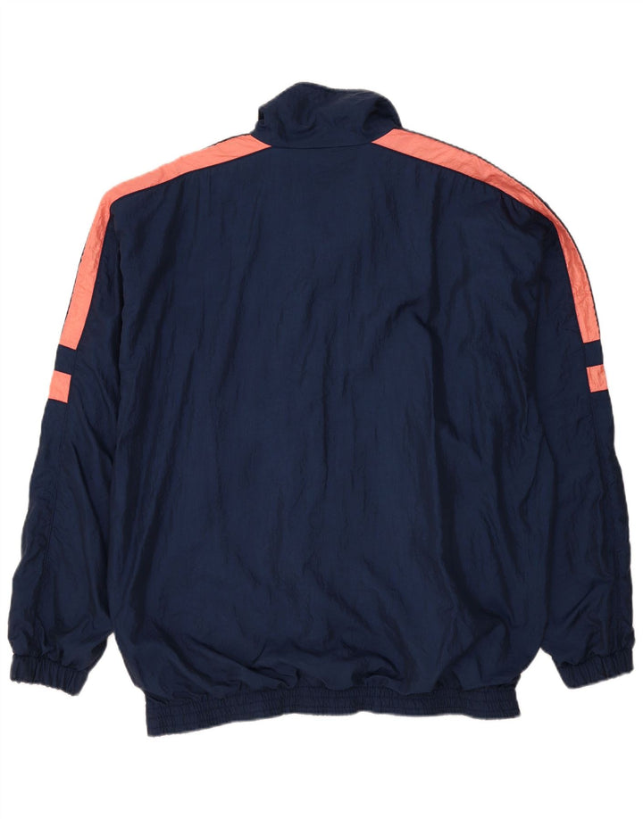 Giacca sportiva da uomo con grafica Arena 2XL Poliammide color block blu navy