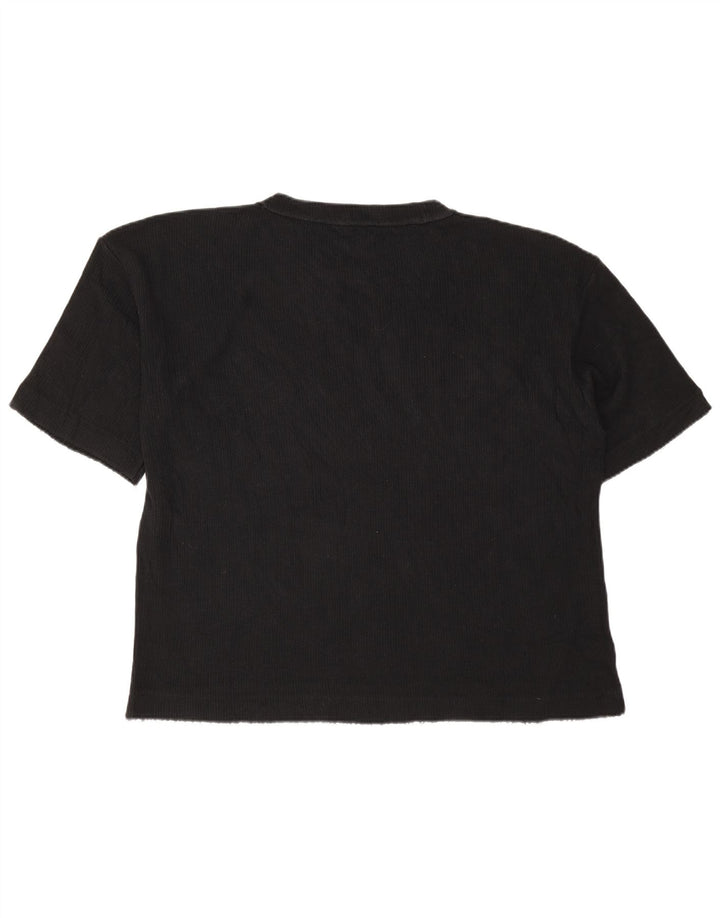 T-shirt grafica da uomo Zara Top Large nera