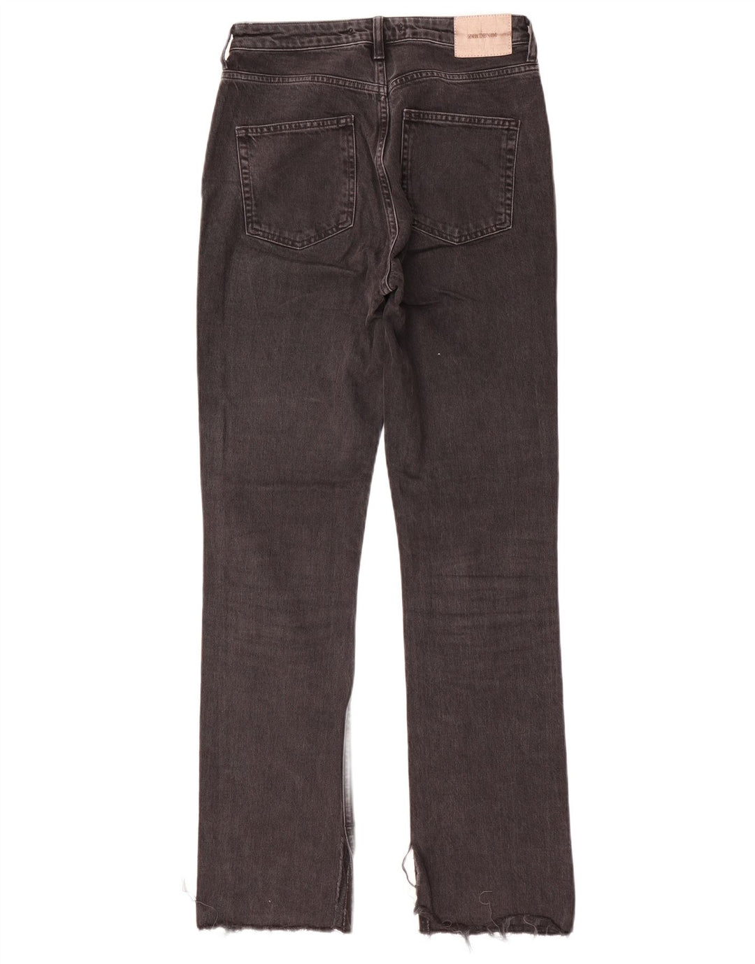 Jeans dritti da donna Zara EU 38 Small W28 L32 Grigio