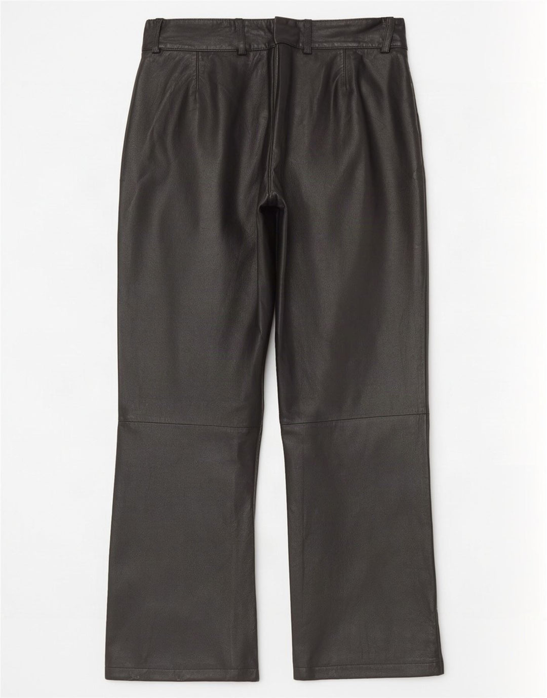 Pantaloni dritti in pelle da donna K.K.Berlin EU 40 Medium W32 L29 Nero