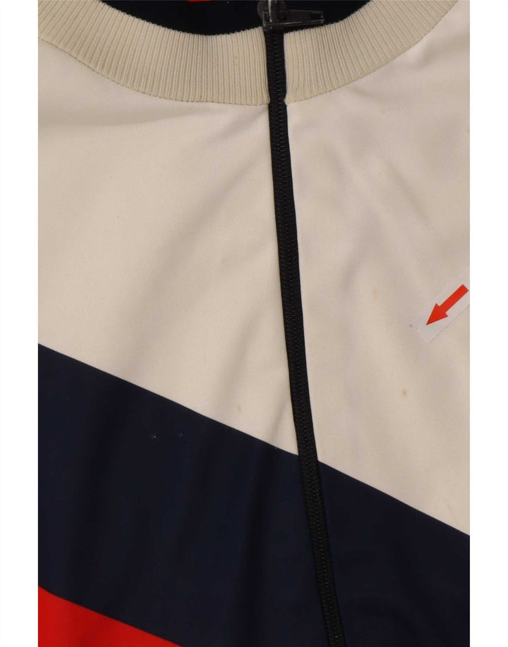 Giacca da tuta da uomo Umbro Cagliari 1990-1991 grande blu navy