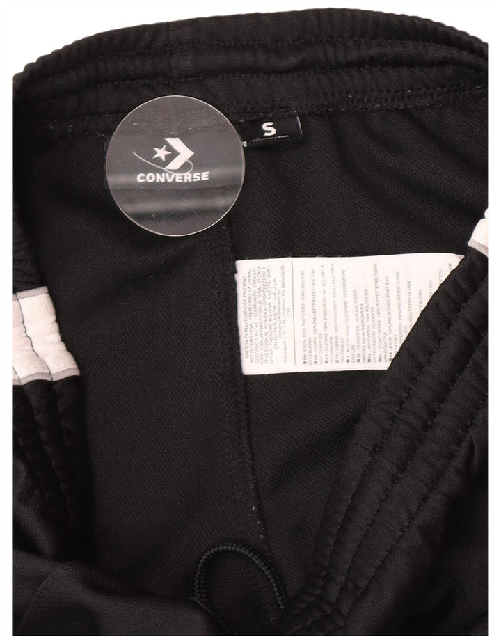 Pantaloni da tuta da donna Converse UK 8 Small Poliestere color block nero