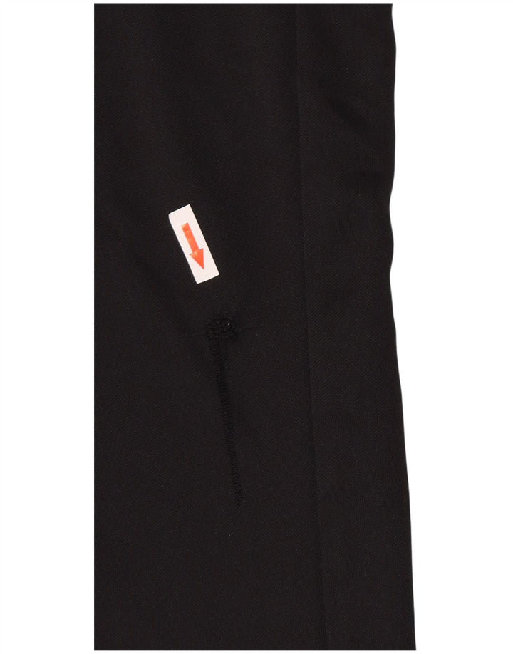 Pantaloni da tuta Adidas Climalite da uomo piccoli in poliestere nero