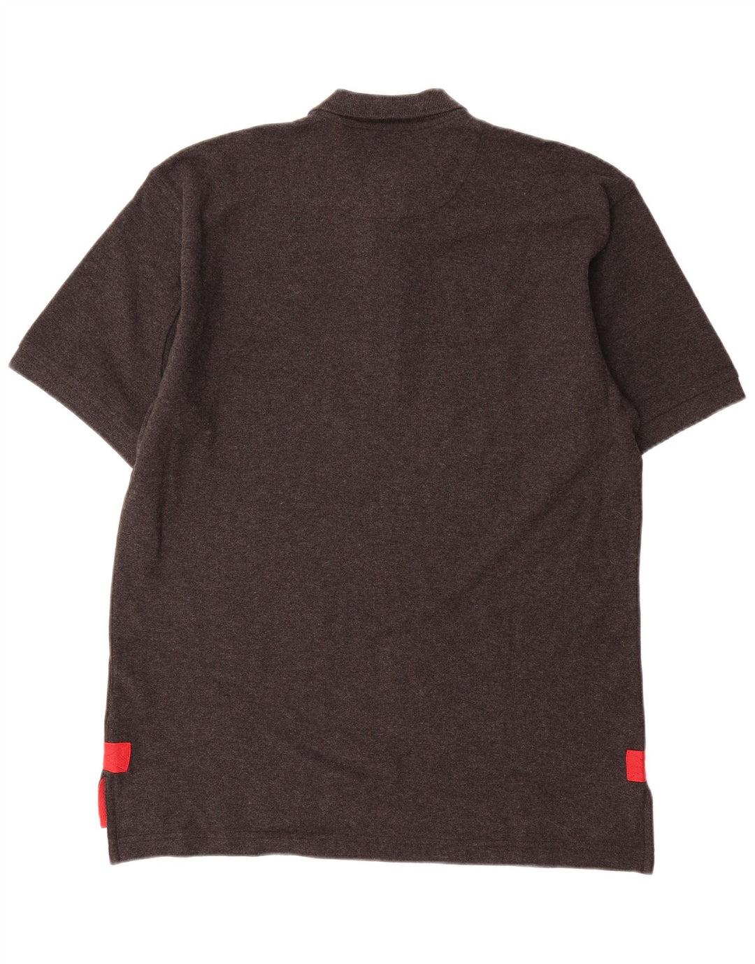 Polo da uomo Orvis in cotone screziato grigio medio