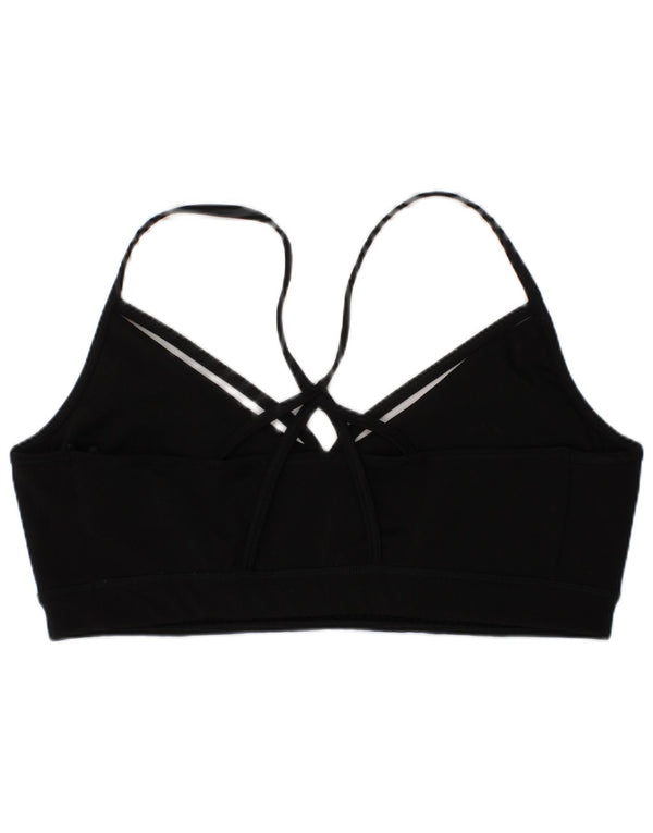 Reggiseno sportivo da donna Puma Top grande nero in poliestere sportivo