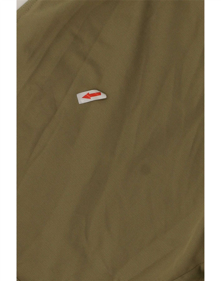 Pantaloncini sportivi Nike Dri Fit da uomo piccoli in poliestere verde