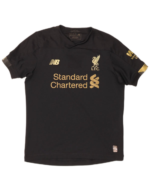 Maglietta grafica da ragazzo New Balance Top 13-14 anni XL Nera Sport