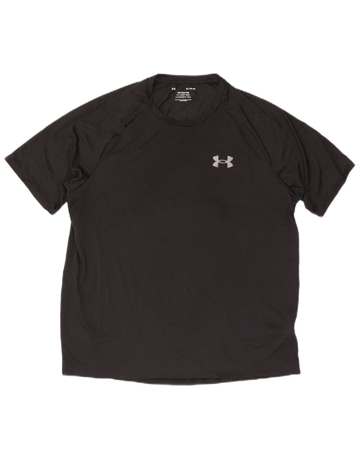 Maglietta da uomo Under Armour Top XL poliestere nero