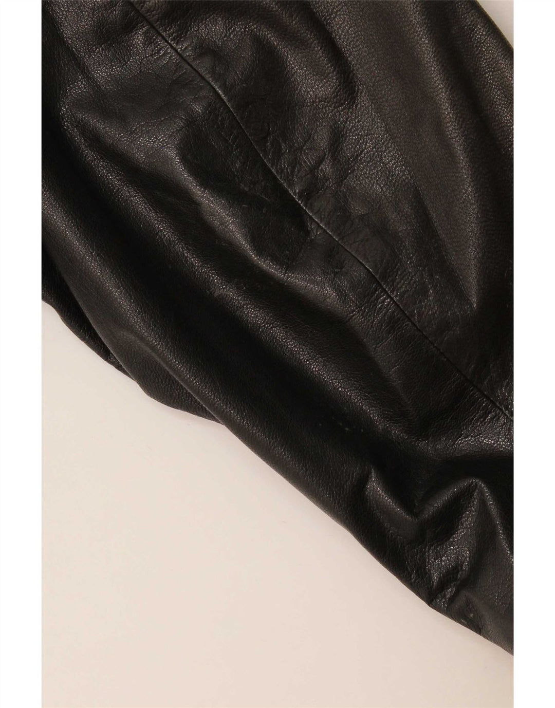 Giacca in pelle vintage da uomo UK 40 grande nera