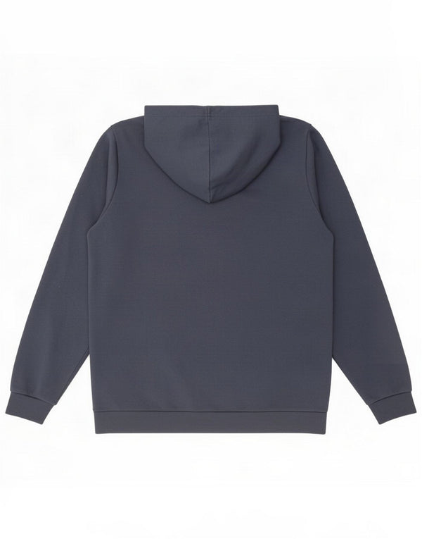 Adidas Felpa con cappuccio grafica da uomo XL Cotone blu navy