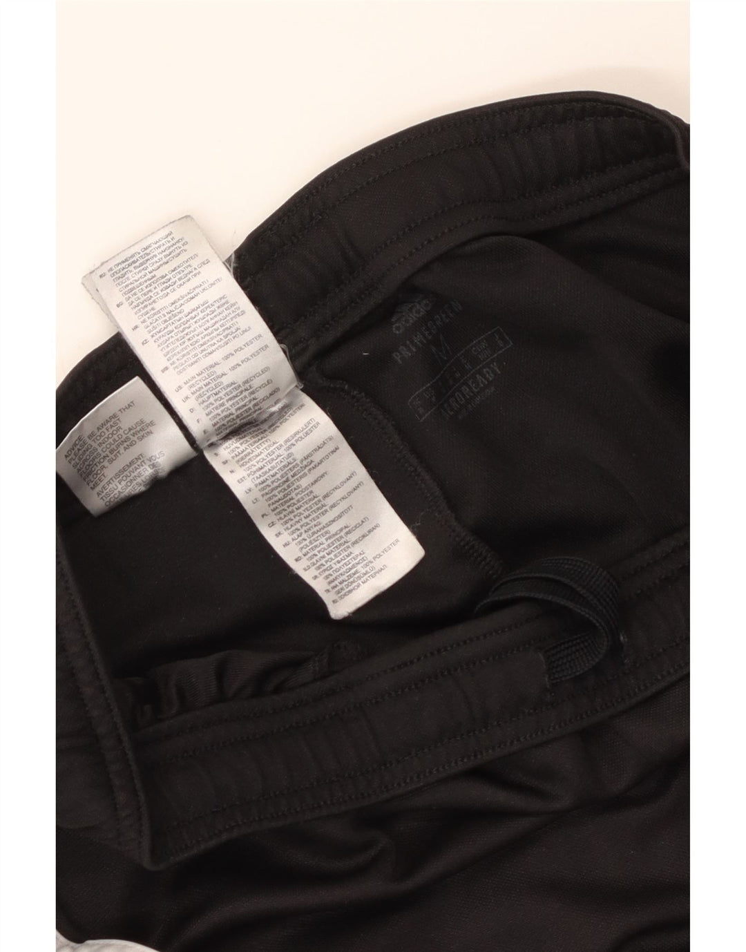 Pantaloni da tuta Adidas Aeroready da uomo in poliestere nero medio