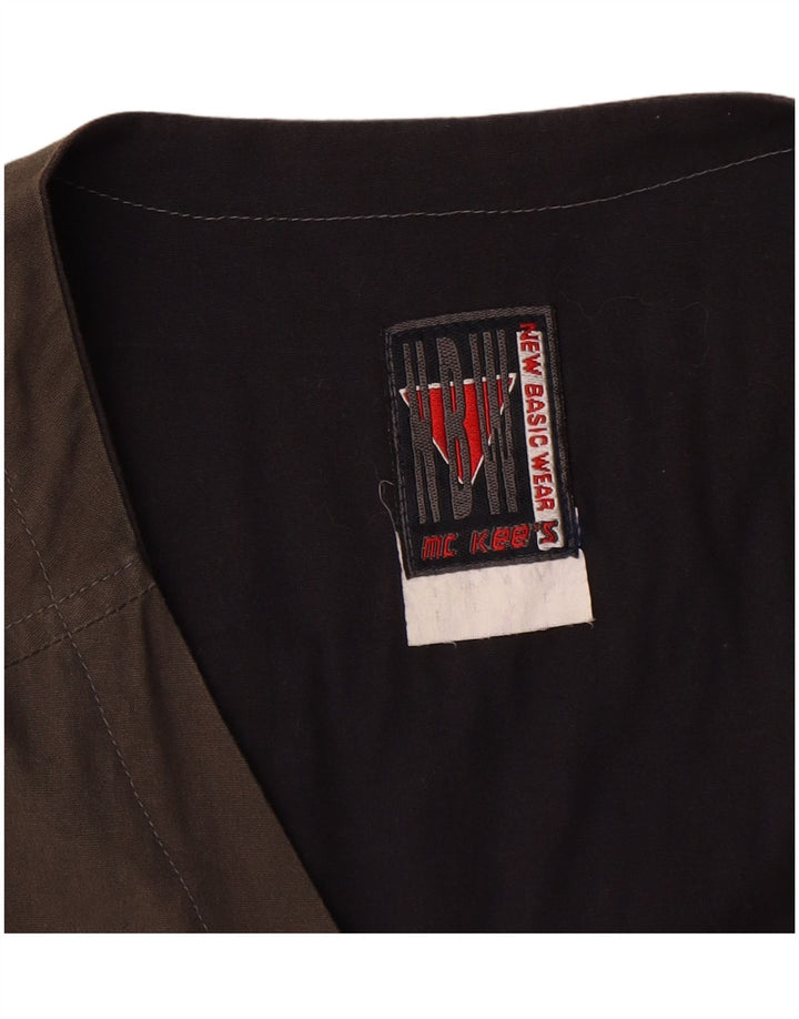 Gilet da uomo di MC Kee UK 42 XL in cotone marrone