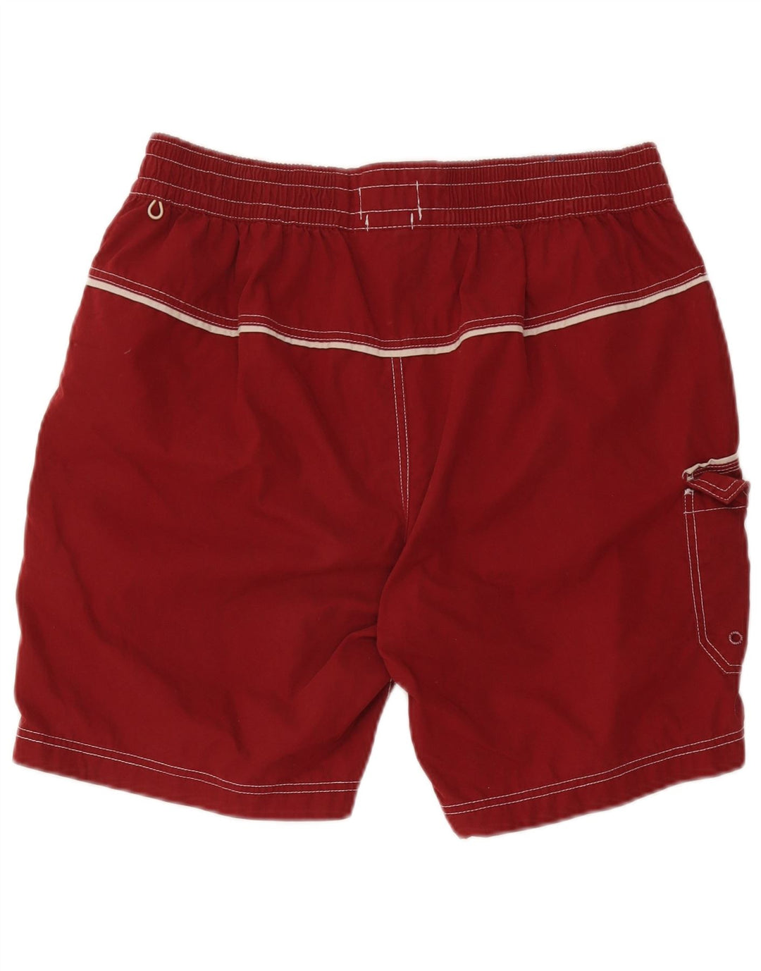 Pantaloncini da bagno da uomo Fat Face grandi bordeaux