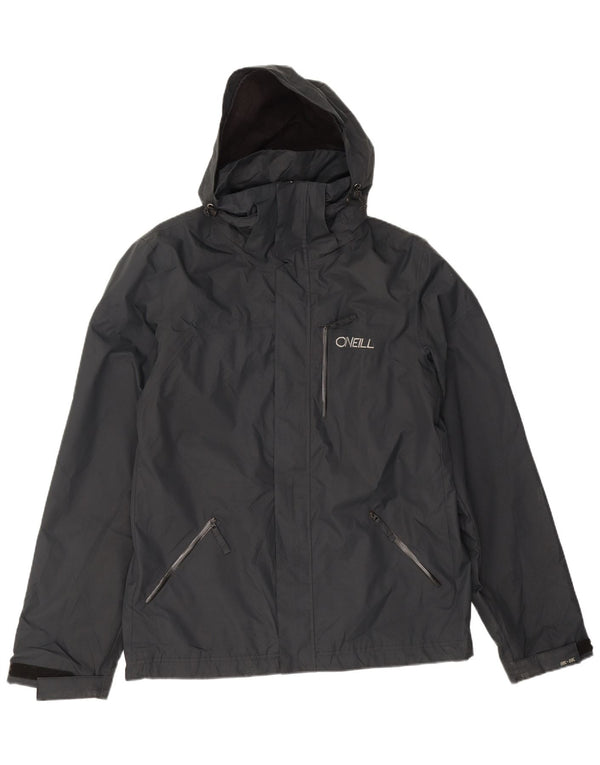 Giacca a vento con cappuccio grafica da uomo O'Neill UK 34 XS poliestere nero