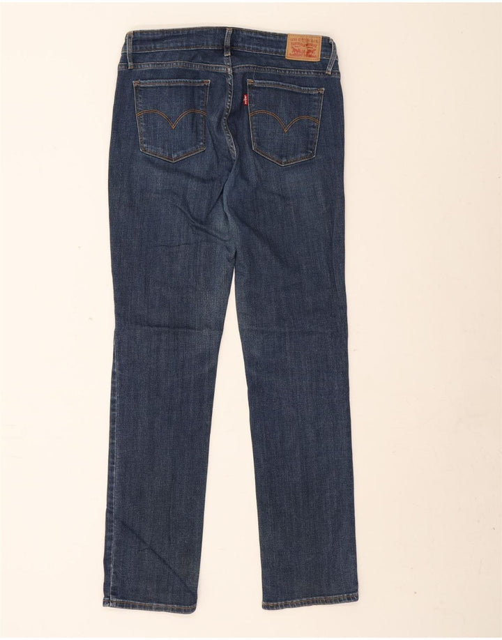 Levi's Donna 714 Jeans dritti W31 L32 Cotone blu