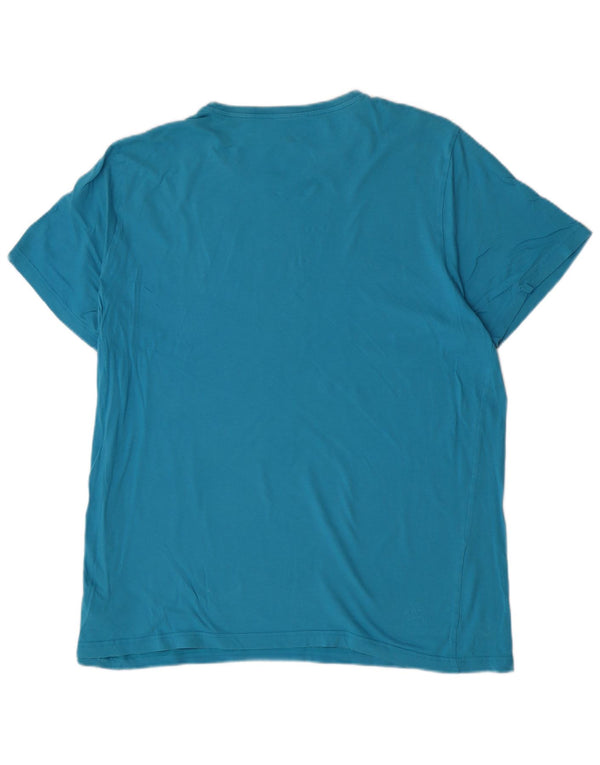 T-shirt grafica da uomo Puma Top 2XL cotone blu