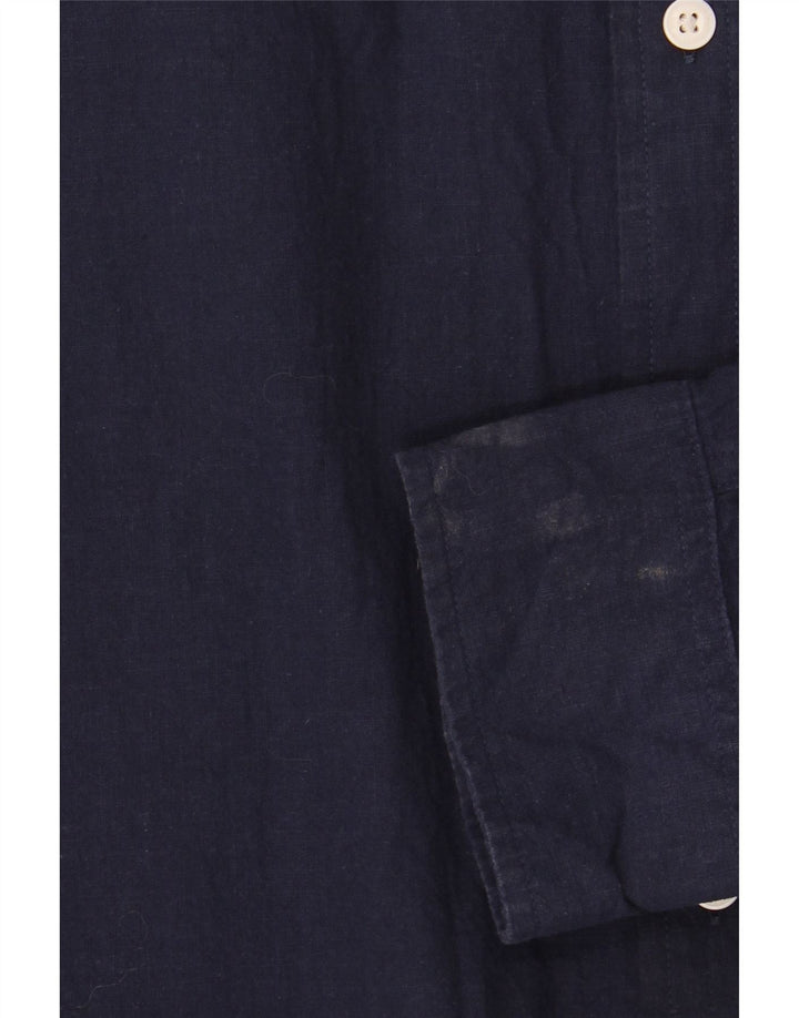Camicia standard da uomo Levi's Large in cotone blu navy