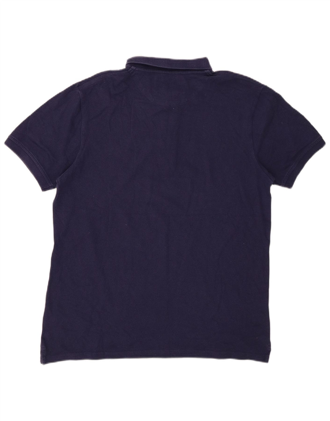 Polo da uomo LYLE & SCOTT in cotone blu navy medio