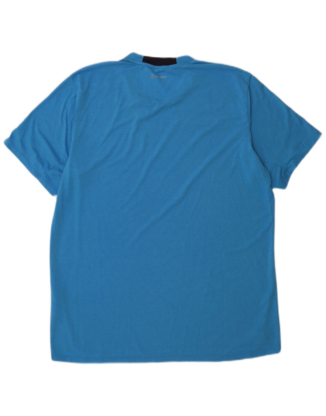 T-shirt da uomo Adidas Top XL blu poliestere