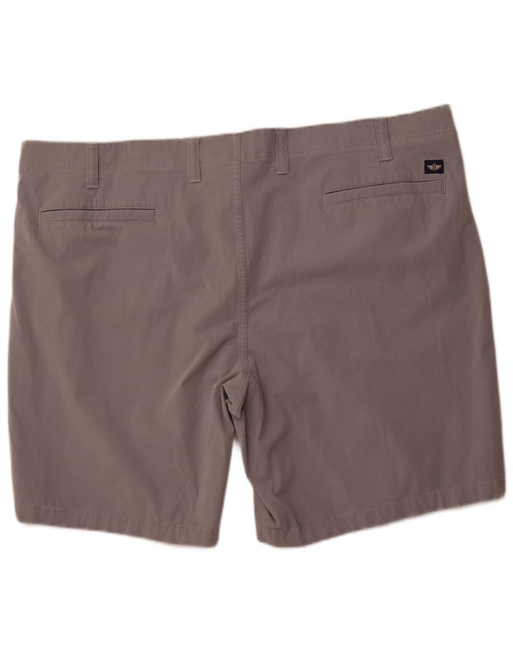 DOCKERS Pantaloncini chino da uomo W48 4XL Cotone grigio