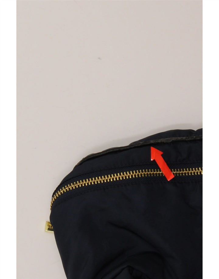 Giacca imbottita con cappuccio da donna Oasis UK 6 XS poliestere blu navy