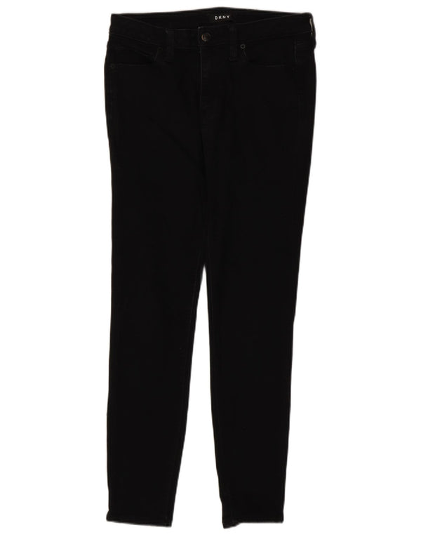 Jeans skinny da donna Dkny W27 L27 cotone nero