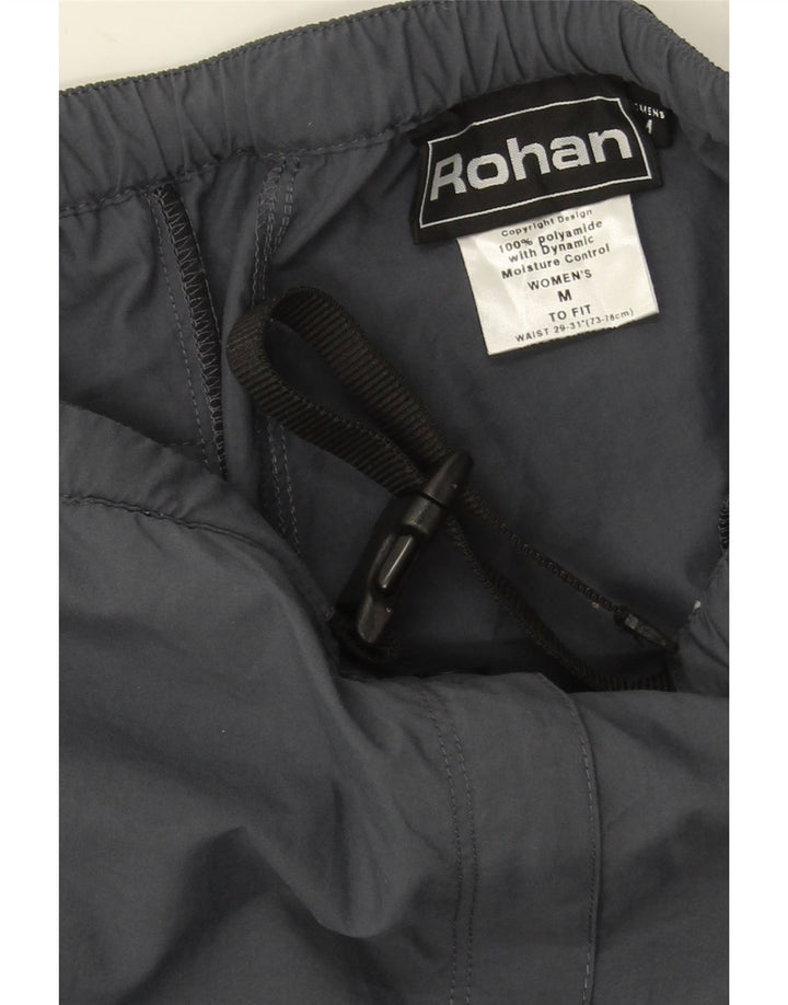 Pantaloni da trekking dritti da donna Rohan medi W30 L27 grigio poliammide