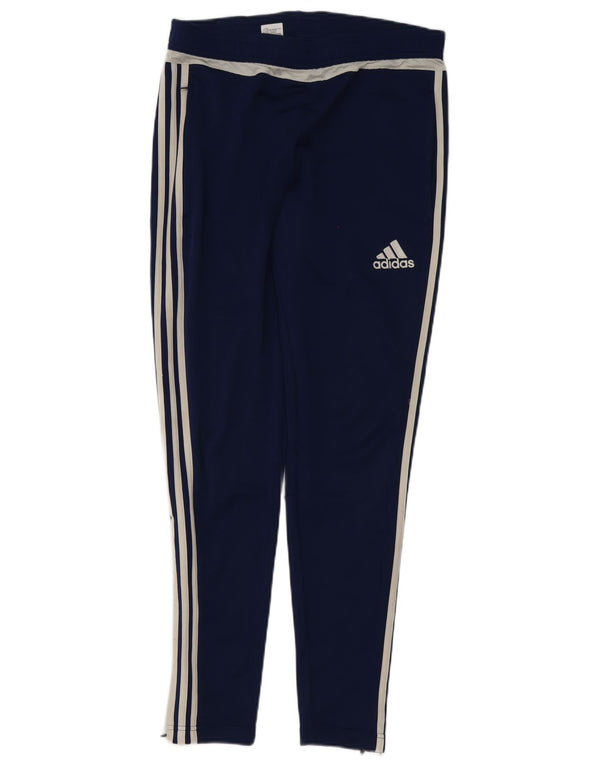 Leggings Adidas Climacool da uomo piccoli in poliestere blu navy