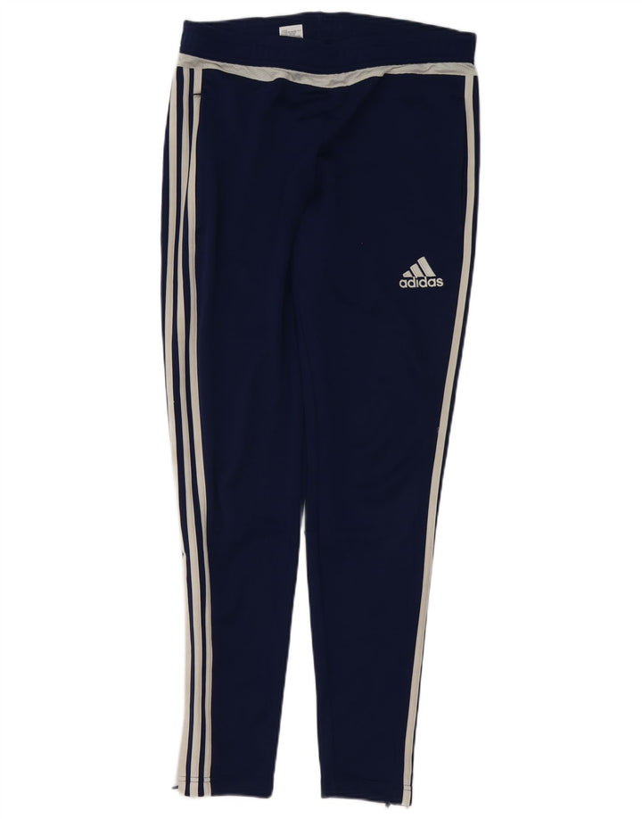 Leggings Adidas Climacool da uomo piccoli in poliestere blu navy