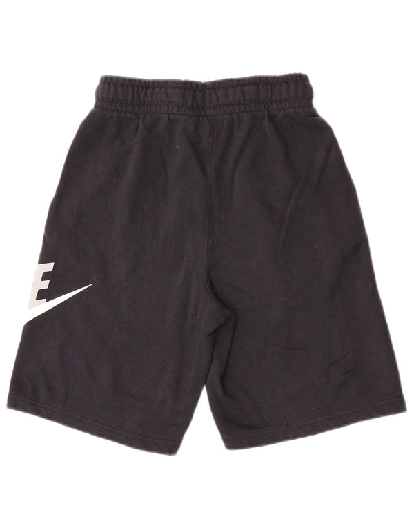 Pantaloncini sportivi Nike da ragazzo con grafica 12-13 anni in cotone nero