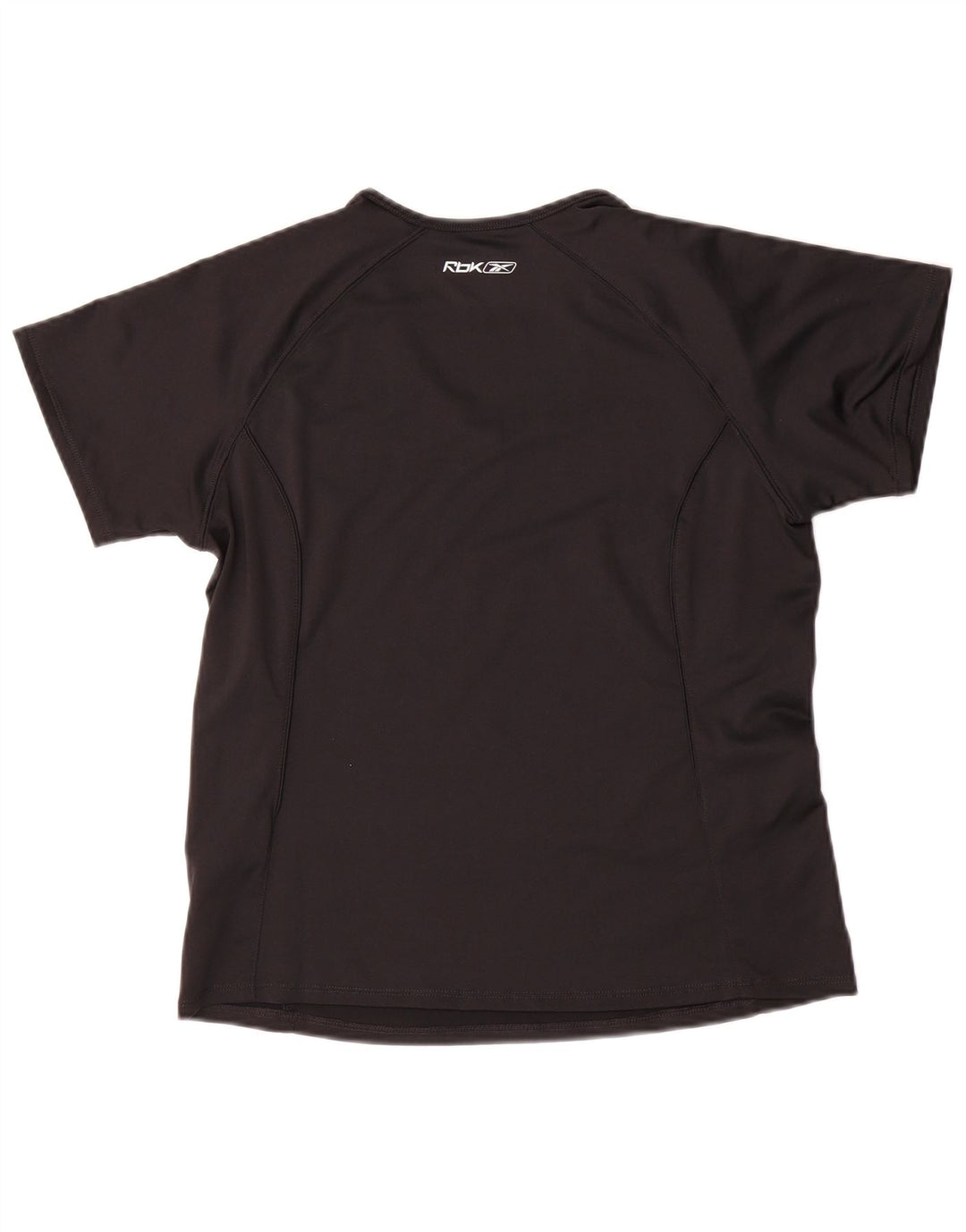 T-shirt REEBOK da donna Top UK 12 Medium Nero Poliestere