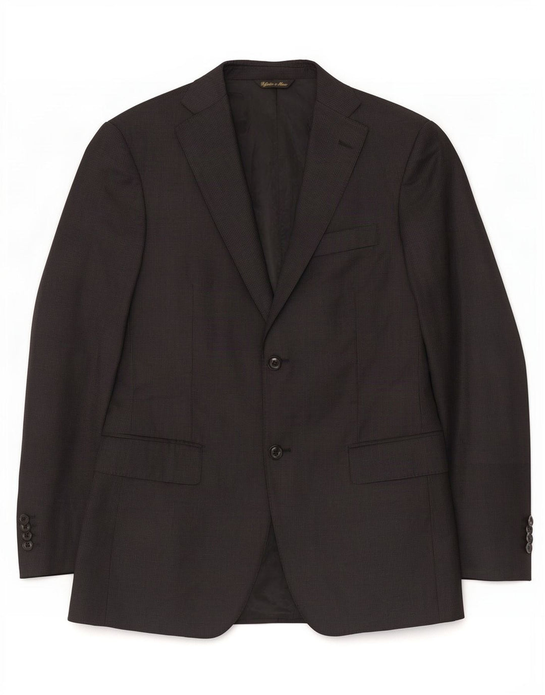 Giacca Blazer da Uomo a 2 Bottoni Loro Piana IT 48 Media Nera in Lana Vergine