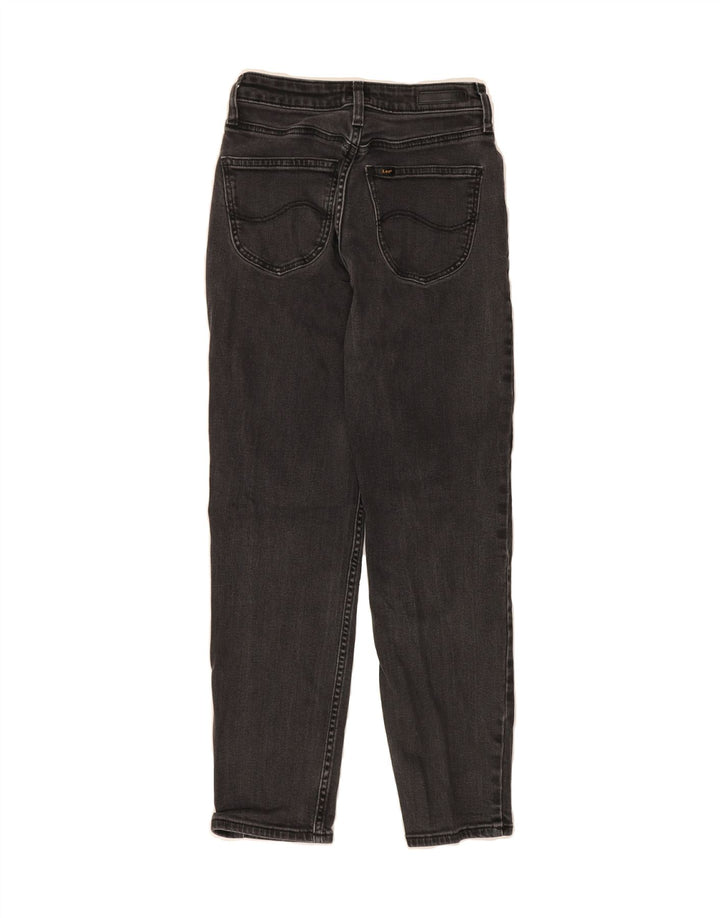 LEE Womens Carol Tapered Jeans W25 L26 Black Cotton Vintage Lee and Second-Hand Lee from Messina Hembry 