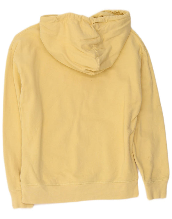 Maglione con cappuccio grafico da uomo Levi's XS in cotone giallo