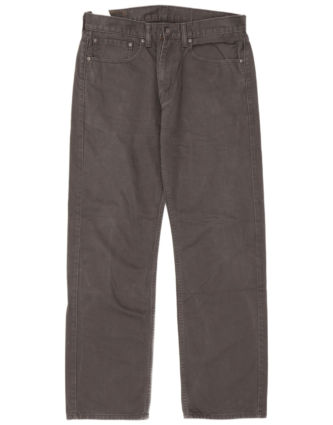 Levi's Uomo 505 Jeans dritti W34 L32 Cotone grigio