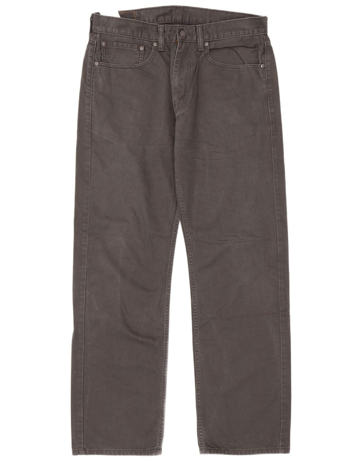 Levi's Uomo 505 Jeans dritti W34 L32 Cotone grigio