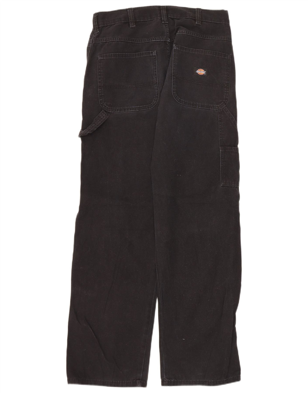 Pantaloni cargo dritti da uomo Dickies W30 L32 cotone nero