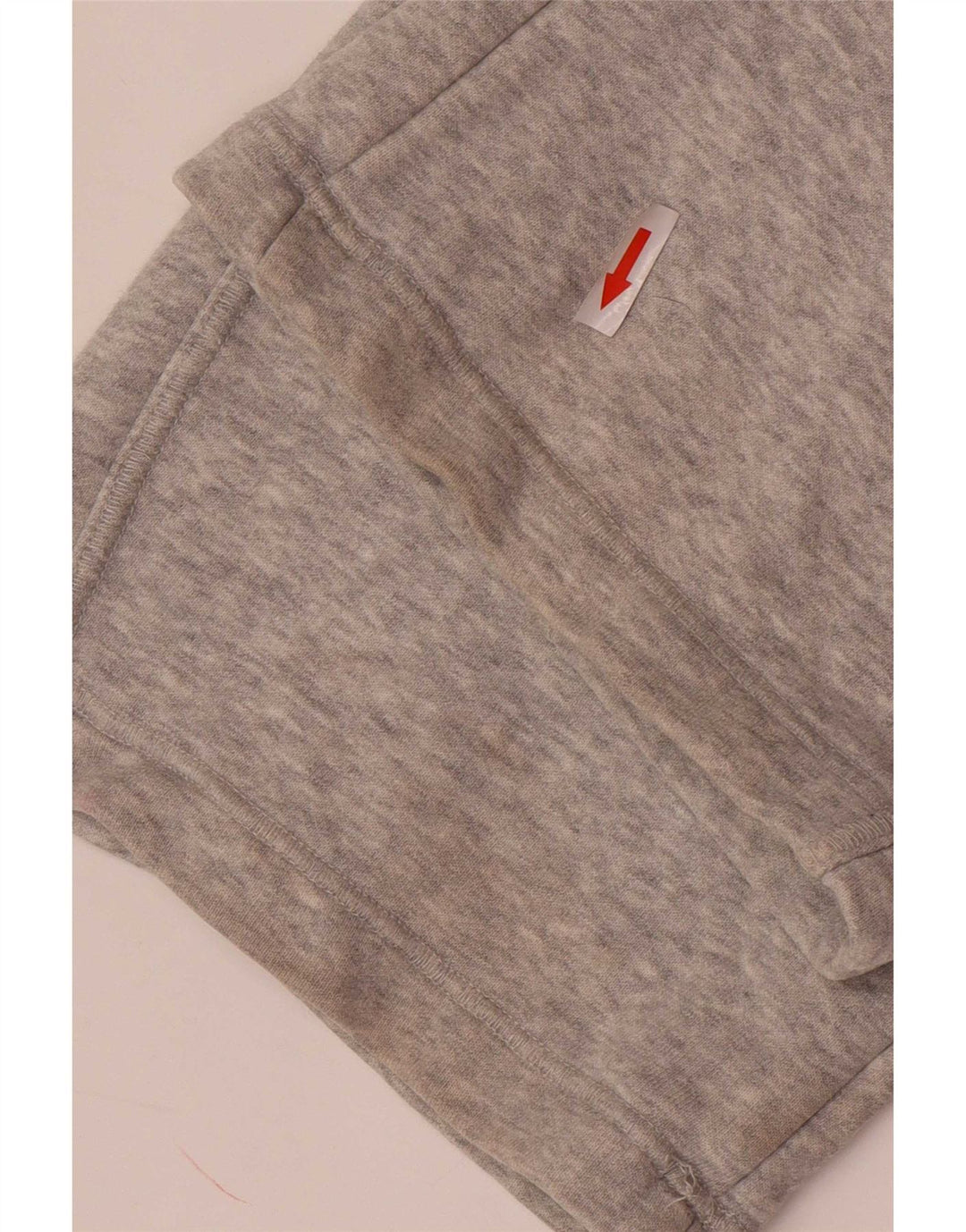 Pantaloni della tuta da donna Nike US 8/10 cotone screziato grigio medio