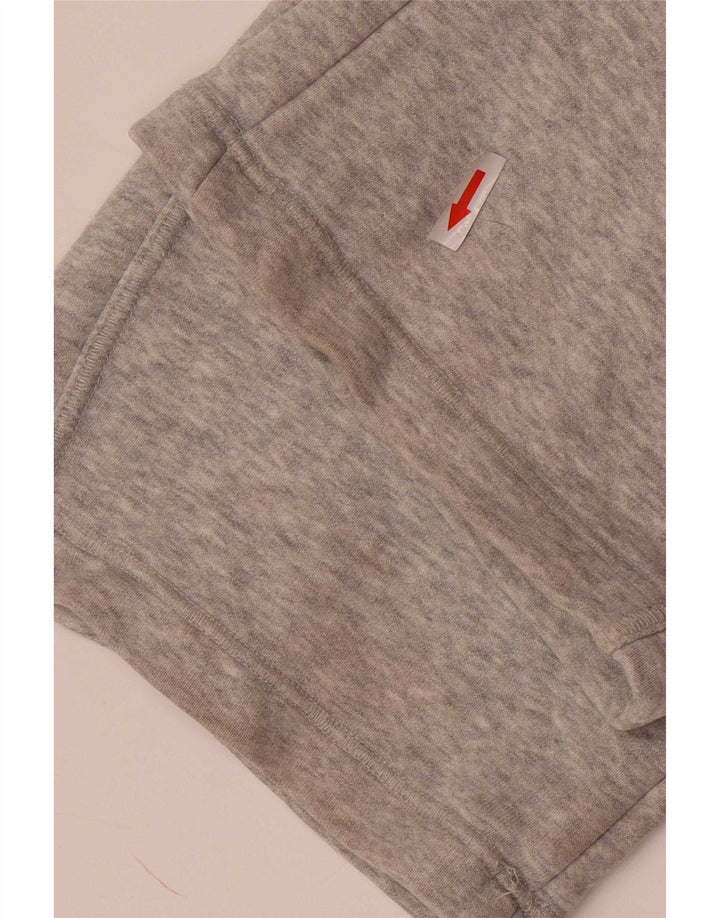 Pantaloni della tuta da donna Nike US 8/10 cotone screziato grigio medio