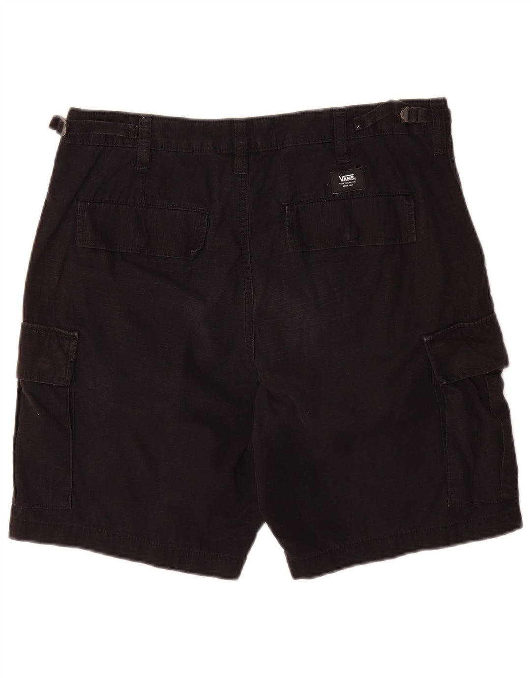 Pantaloncini cargo da uomo Vans W32 cotone medio nero