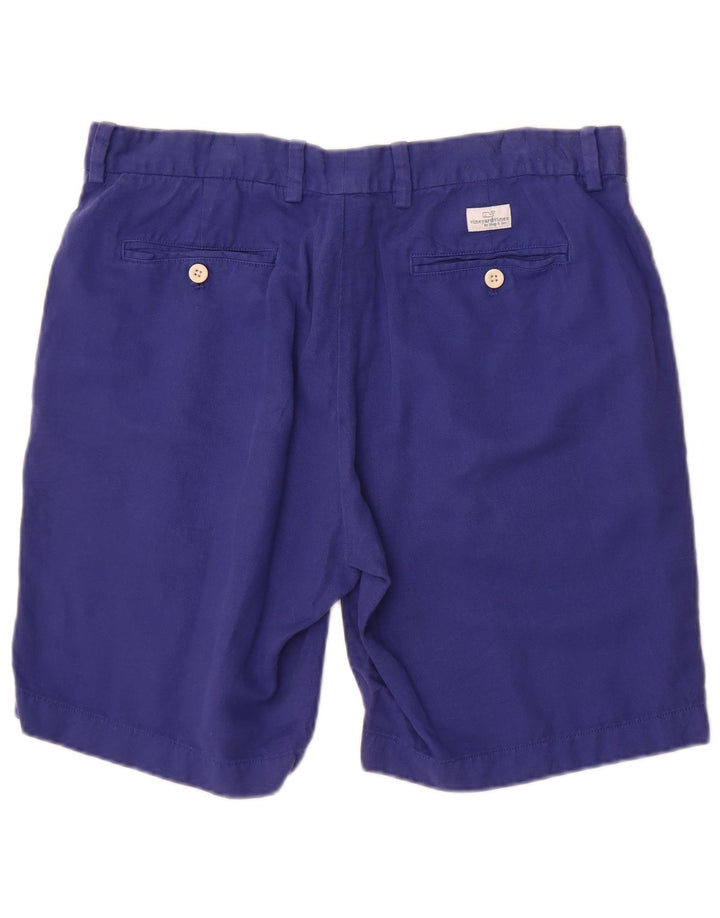 Pantaloncini chino da uomo Vineyard Vines W35 grandi in cotone blu